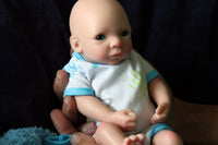 Thumbnail for Preemie Silicone Dolls Realistic Real Lifelike Micro Mini Baby Doll Full Body Reborn 11" 1.7lbs Platinum Weighted Babies Ecoflex Bathtub Fun