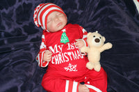 Thumbnail for 20" Lifelike Weighted Christmas Reborn Doll, Realistic Reborns Therapy Dolls For Kids, Collectibal Life Size Doll Weighted 2, 6, 7, 8 Pounds