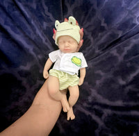 Thumbnail for Preemie Silicone Dolls Realistic Real Lifelike Micro Mini Baby Doll Full Body Reborn 12" 2.6 lbs Platinum Weighted Babies Ecoflex Bathtub Fun